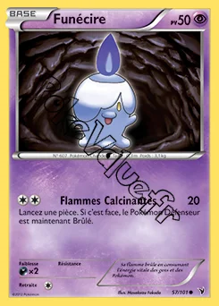 Carte Pokémon Funécire n°57 de la série Nobles Victoires