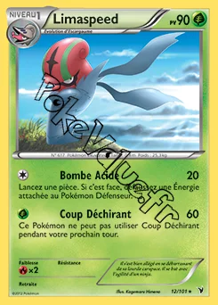 Carte Pokémon Limaspeed n°12 de la série Nobles Victoires