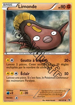 Carte Pokémon Limonde n°68 de la série Nobles Victoires