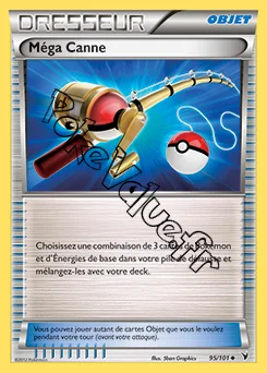 Carte Pokémon Méga Canne n°95 de la série Nobles Victoires