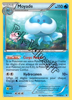 Carte Pokémon Moyade n°31 de la série Nobles Victoires