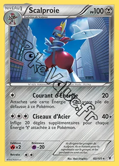 Carte Pokémon Scalproie n°82 de la série Nobles Victoires