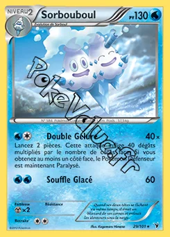 Carte Pokémon Sorbouboul n°29 de la série Nobles Victoires