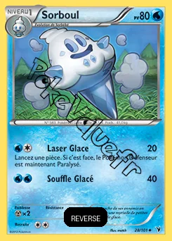 Carte Pokémon Sorboul Reverse n°28 de la série Nobles Victoires