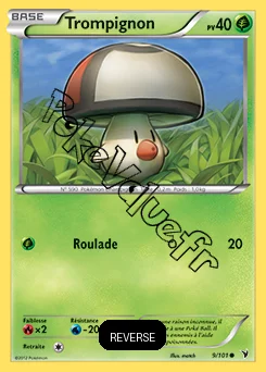 Carte Pokémon Trompignon Reverse n°9 de la série Nobles Victoires