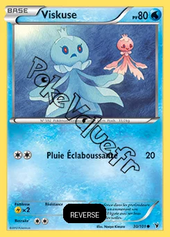 Carte Pokémon Viskuse Reverse n°30 de la série Nobles Victoires
