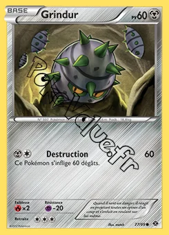 Carte Pokémon Grindur n°77 de la série Destinées Futures