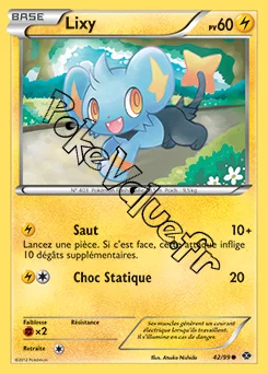 Carte Pokémon Lixy n°42 de la série Destinées Futures