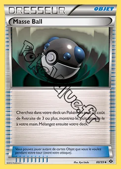 Carte Pokémon Masse Ball n°88 de la série Destinées Futures