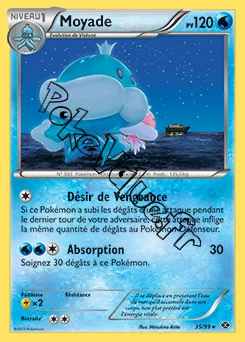 Carte Pokémon Moyade n°35 de la série Destinées Futures