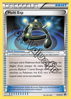 Carte Pokémon Multi Exp n°87 de la série Destinées Futures
