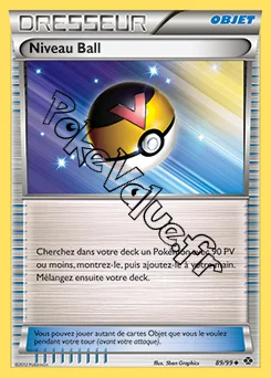 Carte Pokémon Niveau Ball n°89 de la série Destinées Futures
