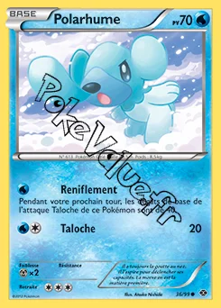 Carte Pokémon Polarhume n°36 de la série Destinées Futures