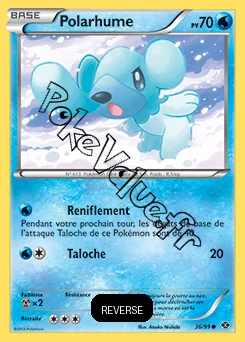Carte Pokémon Polarhume Reverse n°36 de la série Destinées Futures