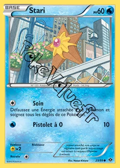 Carte Pokémon Stari  n°23 de la série Destinées Futures