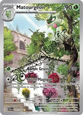 Carte Pokémon Matourgeon  n°197 de la série Évolutions à Paldea