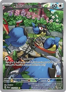 Carte Pokémon Minisange  n°225 de la série Évolutions à Paldea