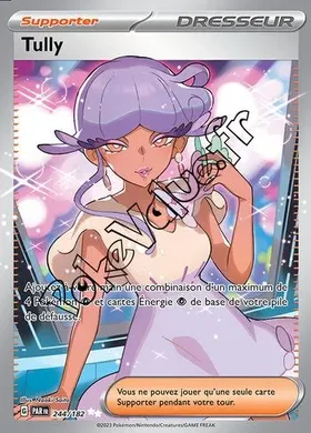 Carte Pokémon Tully n°244 de la série Faille Paradoxe