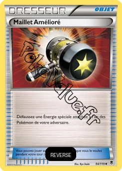 Carte Pokémon Maillet Amélioré Reverse n°94 de la série Vigueur Spectrale