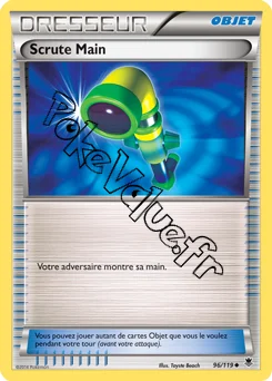 Carte Pokémon Scrute Main n°96 de la série Vigueur Spectrale