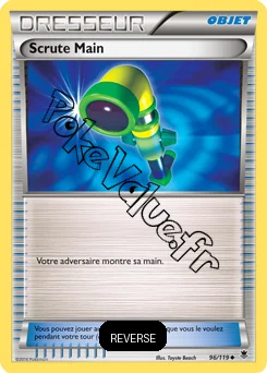 Carte Pokémon Scrute Main Reverse n°96 de la série Vigueur Spectrale