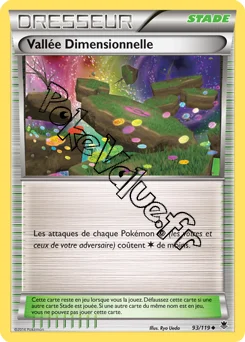 Carte Pokémon Vallée Dimensionnelle n°93 de la série Vigueur Spectrale