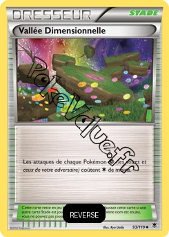 Carte Pokémon Vallée Dimensionnelle Reverse n°93 de la série Vigueur Spectrale