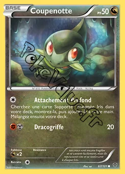 Carte Pokémon Coupenotte n°67 de la série Explosion Plasma