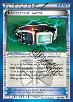 Carte Pokémon Déclencheur Inversé n°86 de la série Explosion Plasma