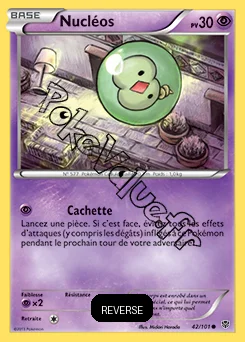 Carte Pokémon Nucléos Reverse n°42 de la série Explosion Plasma