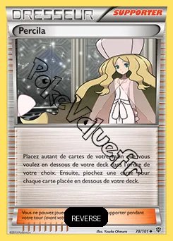 Carte Pokémon Percila Reverse n°78 de la série Explosion Plasma