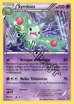 Carte Pokémon Symbios n°44 de la série Explosion Plasma