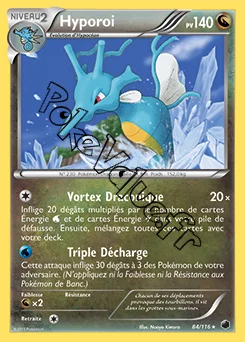 Carte Pokémon Hyporoi n°84 de la série Glaciation Plasma