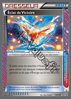 Carte Pokémon Éclat de Victoire n°130 de la série Tempête Plasma