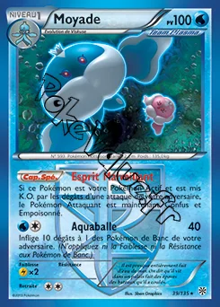 Carte Pokémon Moyade n°39 de la série Tempête Plasma