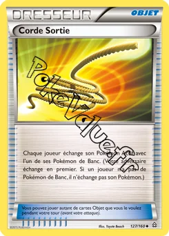 Carte Pokémon Corde Sortie n°127 de la série Primo Choc