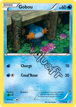 Carte Pokémon Gobou  n°33 de la série Primo Choc