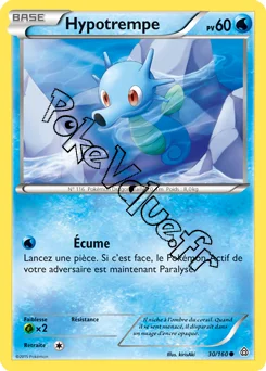 Carte Pokémon Horsea  n°30 de la série Primo Choc