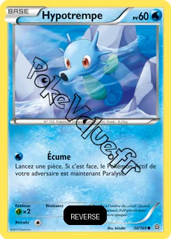Carte Pokémon Horsea  Reverse n°30 de la série Primo Choc
