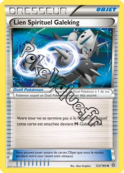 Carte Pokémon Lien Spirituel Galeking n°123 de la série Primo Choc