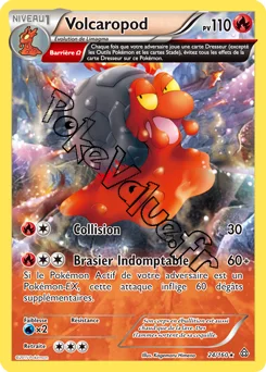 Carte Pokémon Magcargo  n°24 de la série Primo Choc
