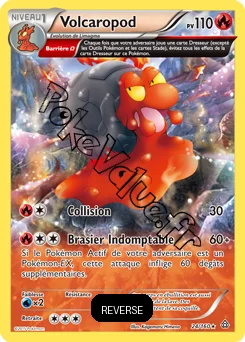 Carte Pokémon Magcargo  Reverse n°24 de la série Primo Choc