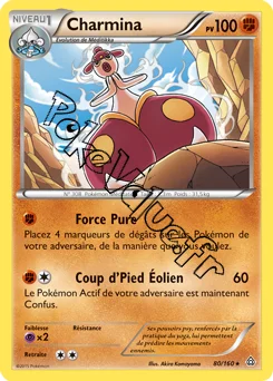 Carte Pokémon Medicham  n°80 de la série Primo Choc