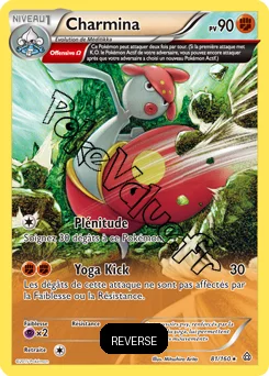 Carte Pokémon Medicham  Reverse n°81 de la série Primo Choc