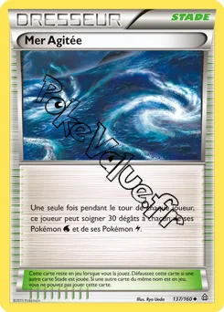 Carte Pokémon Mer Agitée n°137 de la série Primo Choc