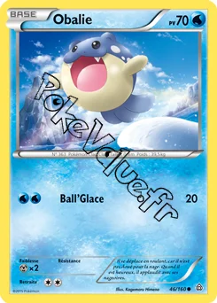 Carte Pokémon Obalie  n°46 de la série Primo Choc