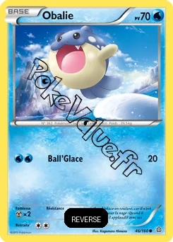 Carte Pokémon Obalie  Reverse n°46 de la série Primo Choc