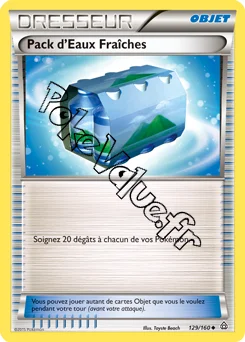 Carte Pokémon Pack d'Eau Fraîches n°129 de la série Primo Choc