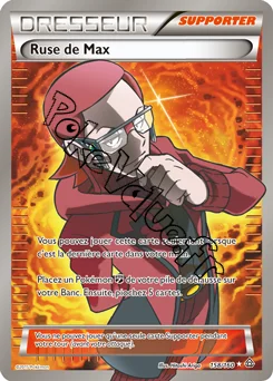 Carte Pokémon Ruse de Max n°158 de la série Primo Choc