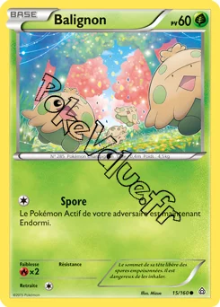 Carte Pokémon Shroomish  n°15 de la série Primo Choc